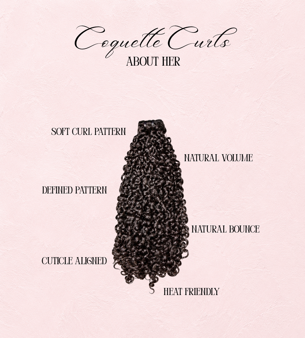 Coquette Curls Bundles Sité Noire