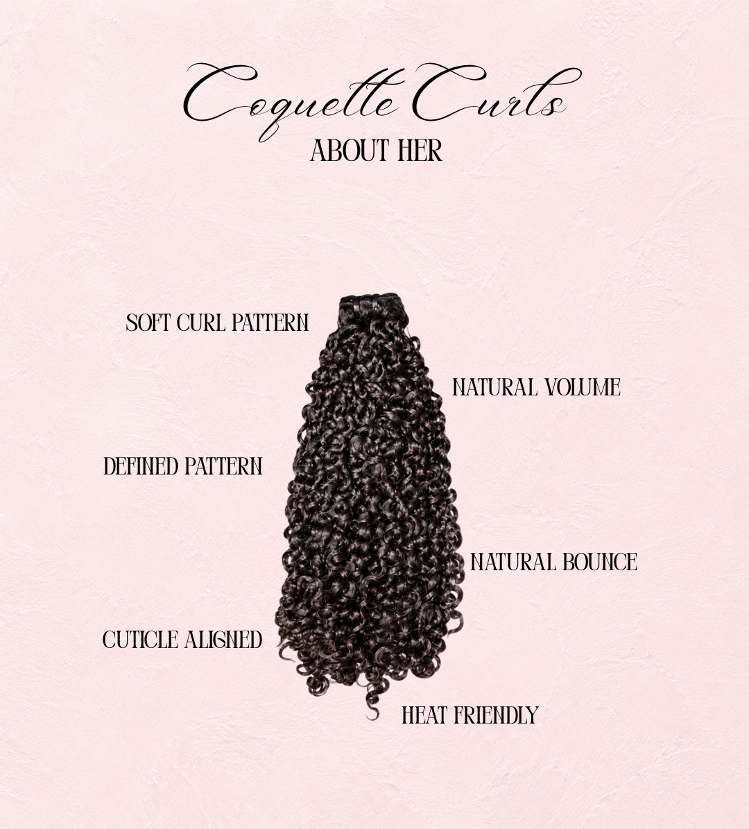 Coquette Curls Bundles Sité Noire