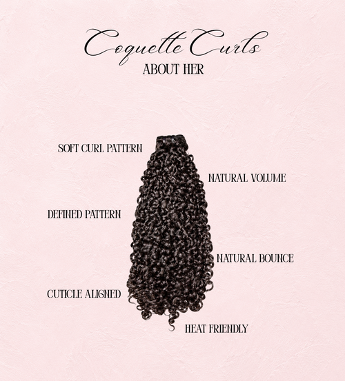 Coquette Curls Bundles Sité Noire
